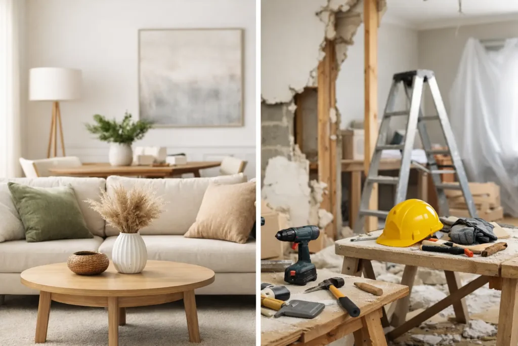Home Staging vs Renovation: What Pays?