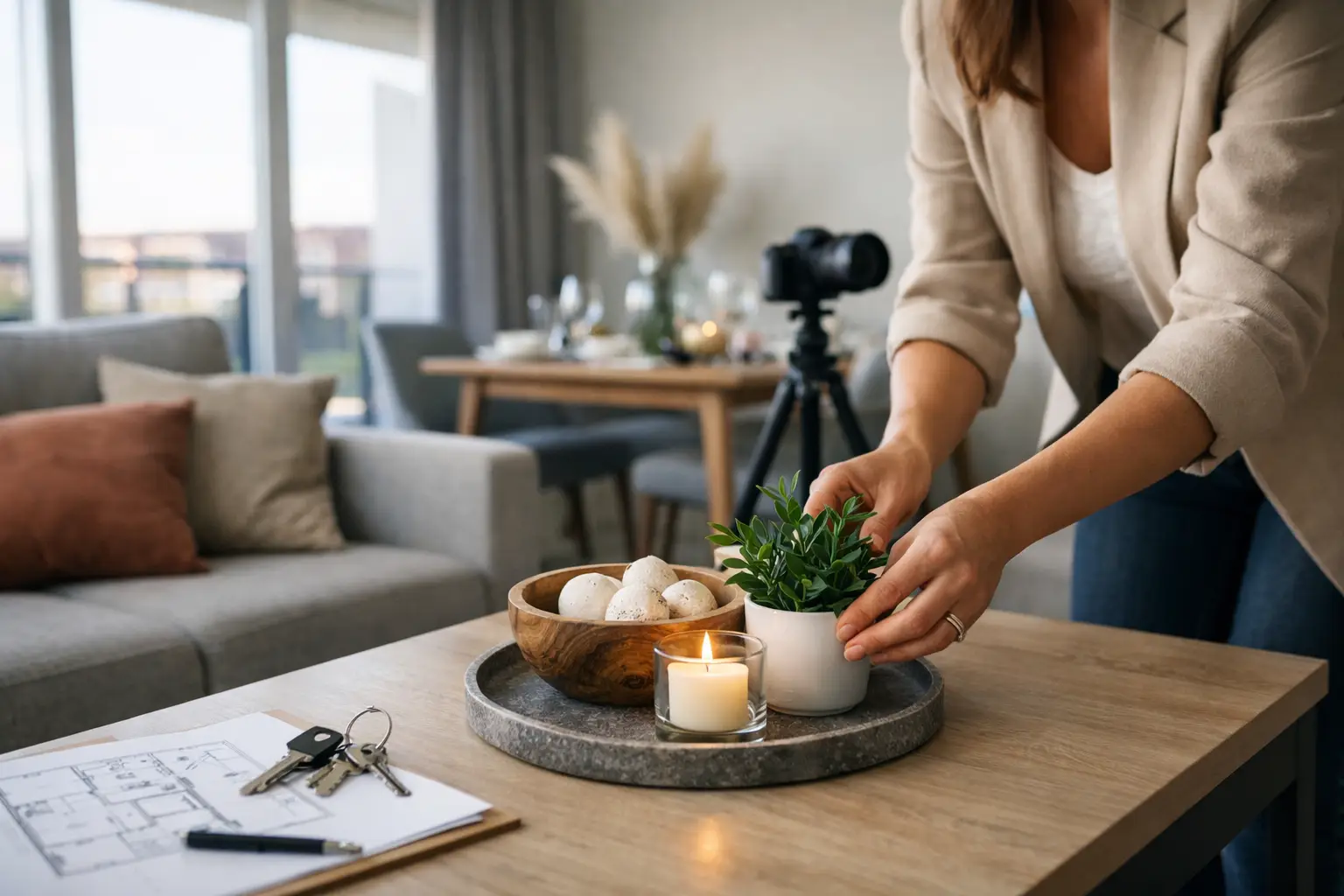 How to Stage a Show Flat for Faster Sales